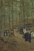 Max Liebermann, Memorial Service for Emperor Frederick at Kosen